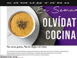 Sites similar to rutadelvinosomontano.com