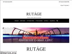 Sites similar to rutage.com