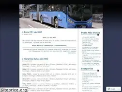 Sites similar to rutasdelmio.wordpress.com