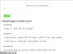 Sites similar to ruteplanlegger.net