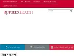 Sites similar to rutgershealth.org