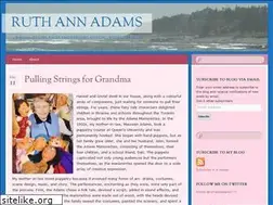 Sites similar to ruthannadams.com
