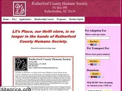 Sites similar to rutherfordcountyhumanesociety.org