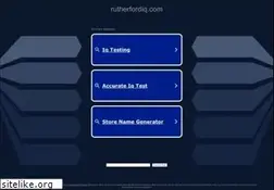 Sites similar to rutherfordiq.com