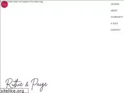 Sites similar to ruthieandpaige.com
