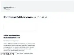 Sites similar to ruthlesseditor.com
