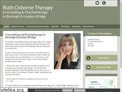 Sites similar to ruthosbornetherapy.com