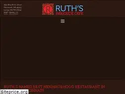 Sites similar to ruthscafe.com