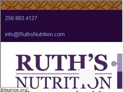 Sites similar to ruthsnutrition.com