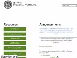 Sites similar to rutlandcity.org
