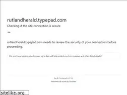 Sites similar to rutlandherald.typepad.com