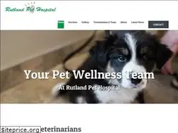 Sites similar to rutlandpethospital.com