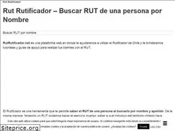 Sites similar to rutrutificador.net