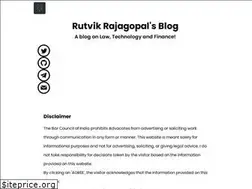 Sites similar to rutvikrajagopal.com