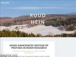 Sites similar to ruudhein.com