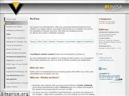 Sites similar to ruvisa.co.uk