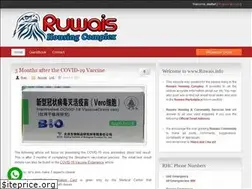 Sites similar to ruwais.info