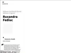 Sites similar to ruxandrafediuc.com