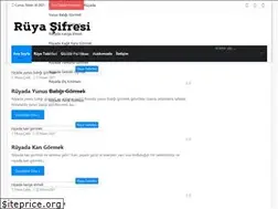 Sites similar to ruyasifresi.com
