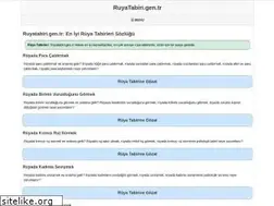 Sites similar to ruyatabiri.gen.tr