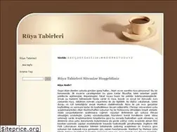 Sites similar to ruyatabirleri.sitesi.web.tr