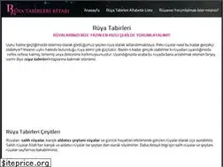 Sites similar to ruyatabirlerikitabi.com