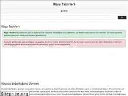 Sites similar to ruyatabirlerin.gen.tr
