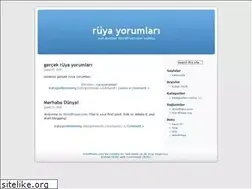 Sites similar to ruyayorumlari.wordpress.com