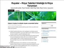 Sites similar to ruyayorumlarii.wordpress.com