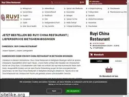 Sites similar to ruyi-chinarestaurant.de