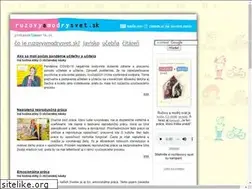 Sites similar to ruzovyamodrysvet.sk