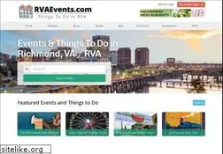 Sites similar to rvaevents.com