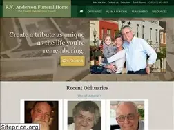 Sites similar to rvandersonfuneralhomeinc.com