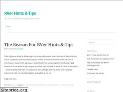 Sites similar to rverhintsandtips.com