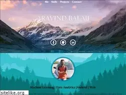 Sites similar to rvndbalaji.github.io