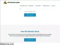 Sites similar to rvrentalsguide.com