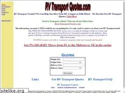 Sites similar to rvtransportquotes.com