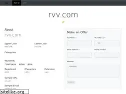 Sites similar to rvv.com