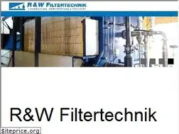 Sites similar to rw-filtertechnik.de