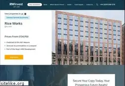 Sites similar to rw-invest.com