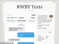 Sites similar to rwbytexts.tumblr.com