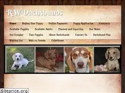 Sites similar to rwdachshunds.com