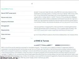 Sites similar to rwe-turcas.com