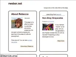 Sites similar to rweber.net