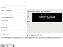 Sites similar to rweenergie.de