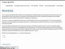 Sites similar to rwhois.net