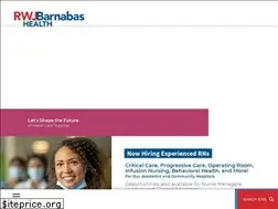 Sites similar to rwjbarnabashealthcareers.org