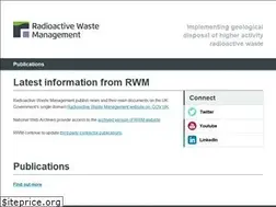 Sites similar to rwm.nda.gov.uk