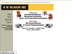 Sites similar to rwmcnair.com