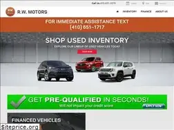 Sites similar to rwmotorsonline.com
